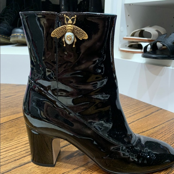 gucci bumblebee boots
